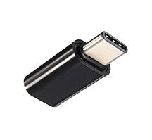 Перехідник USB3.1 Type-C --> Micro USB (OTG) чорний