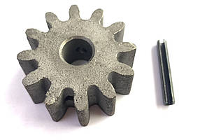 Шестерня та шплінт до бетономішалки Agrimotor 12 зубів