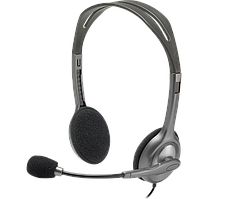 Навушники з мікрофоном Logitech H110 Headset Stereo (981-000271)