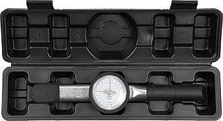 Ключ динамометричний YATO : квадрат 1/4", F= 1- 10 Нм зі стрілочно циферблатною шкалою (Польща)