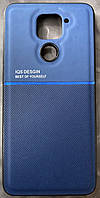 Чехол бампер для Xiaomi Redmi Note 9 Blue