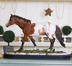 Статуетка "Рудий кінь у яблучко" 35*23*11,5 см Гранд Презент SM00503-2