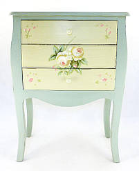 Комод з трьома ящиками Декупаж-Шеббі-шик ефект старіння Гранд Презент WV09560