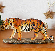 Статуетка Тигр на полюванні 28*14*8 см Гранд Презент СП317 цв