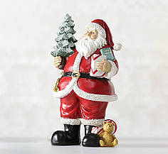Новорічна статуетка Санта полістоун h22см Гранд Презент 1016545