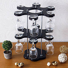 Набір для вина на 12 чарок Барокко. SS09183 Гранд Презент SS09183