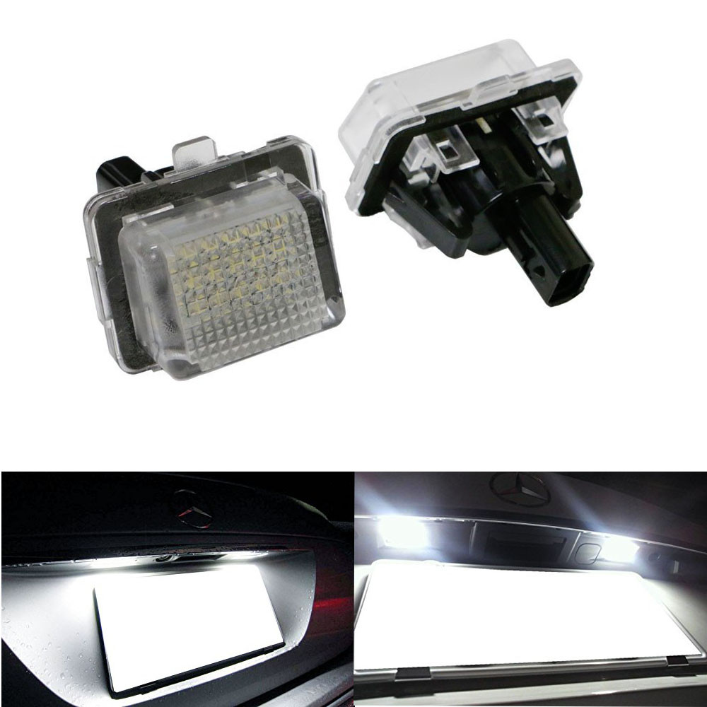 Світлодіодна LED підсвітка номерного знака Mercedes Benz Мерседес W204 W212 W216 W221 W207