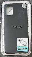 Чехол Силиконовый для Samsung A51 Black