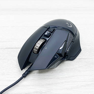 Комп'ютерна ігрова провідна мишка LOGITECH G502 HERO (чорна), фото 3