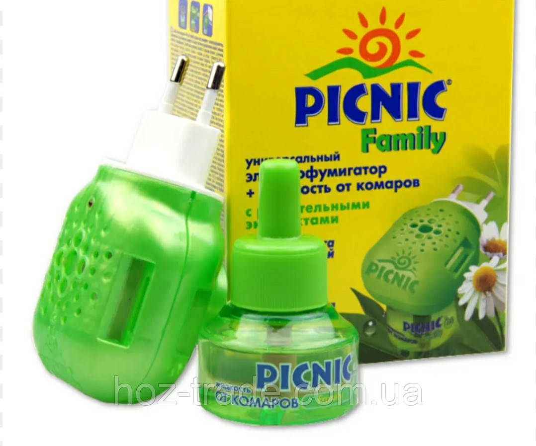 Комплект Picnic 45 н. (рідкість від комарів ночей і фумігатор універс.)