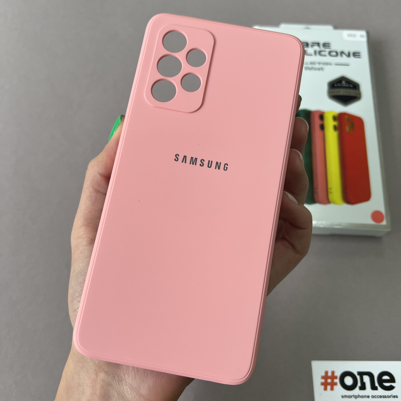 Чохол для Samsung Galaxy A52s матовий з мікрофіброю захистом для камери чохол на самсунг а52с рожевий S1Q
