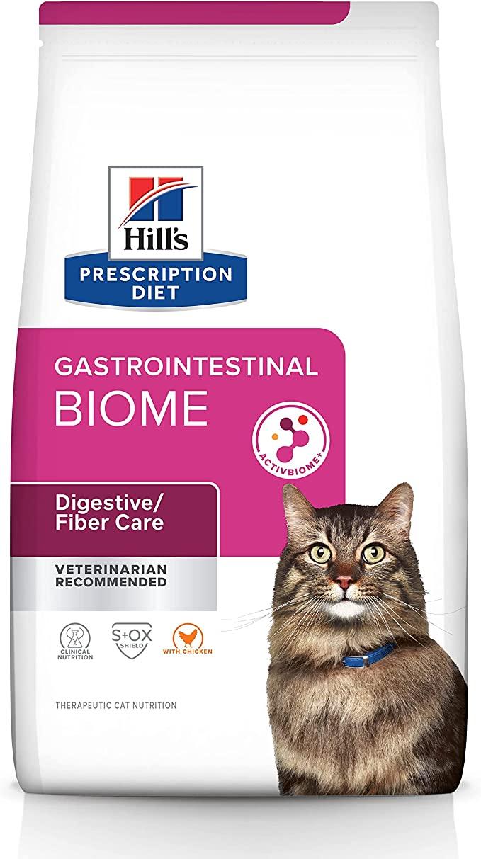 Hill's Prescription Diet Feline Gastrointestinal Biome Сухий корм для кішок із куркою 1,5 кг, фото 1