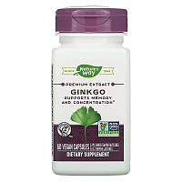 Гинкго Билоба Nature's Way "Ginkgo" 60 мг (60 капсул)