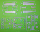 Пластикова модель 1/144 A-model 1406 американський транспортний літак C-123J «Provider» лижна версія, фото 3