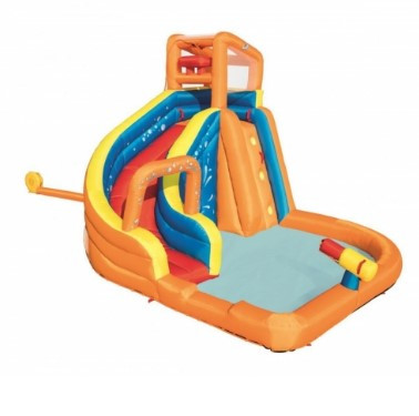 Дитячий майданчик центр надувний TURBO SPLASH WATER ZONE BESTWAY 365 х 320 х 270 см 53301, фото 1