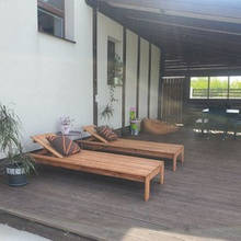 Шезлонг дерев'яний Мокко