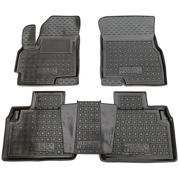 Гумові килимки в салон Chery Tiggo 5 2016-, фото 1