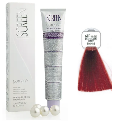 Крем-фарба без аміаку Screen Purease Color Cream 6FF (6.66) 100 мл