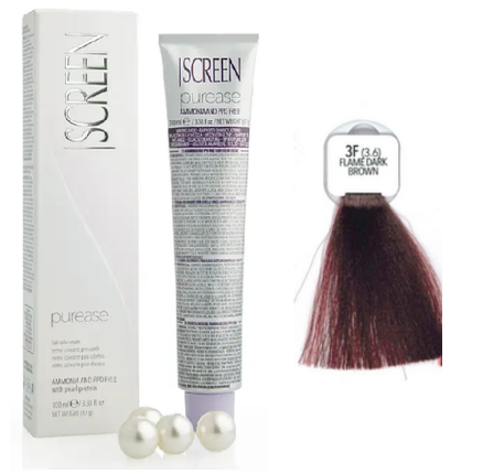 Крем-фарба без аміаку Screen Purease Color Cream 3F (3.6) 100 мл, фото 1