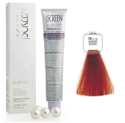 Крем-фарба без аміаку Screen Purease Color Cream 7R (7.4) 100 мл, фото 1