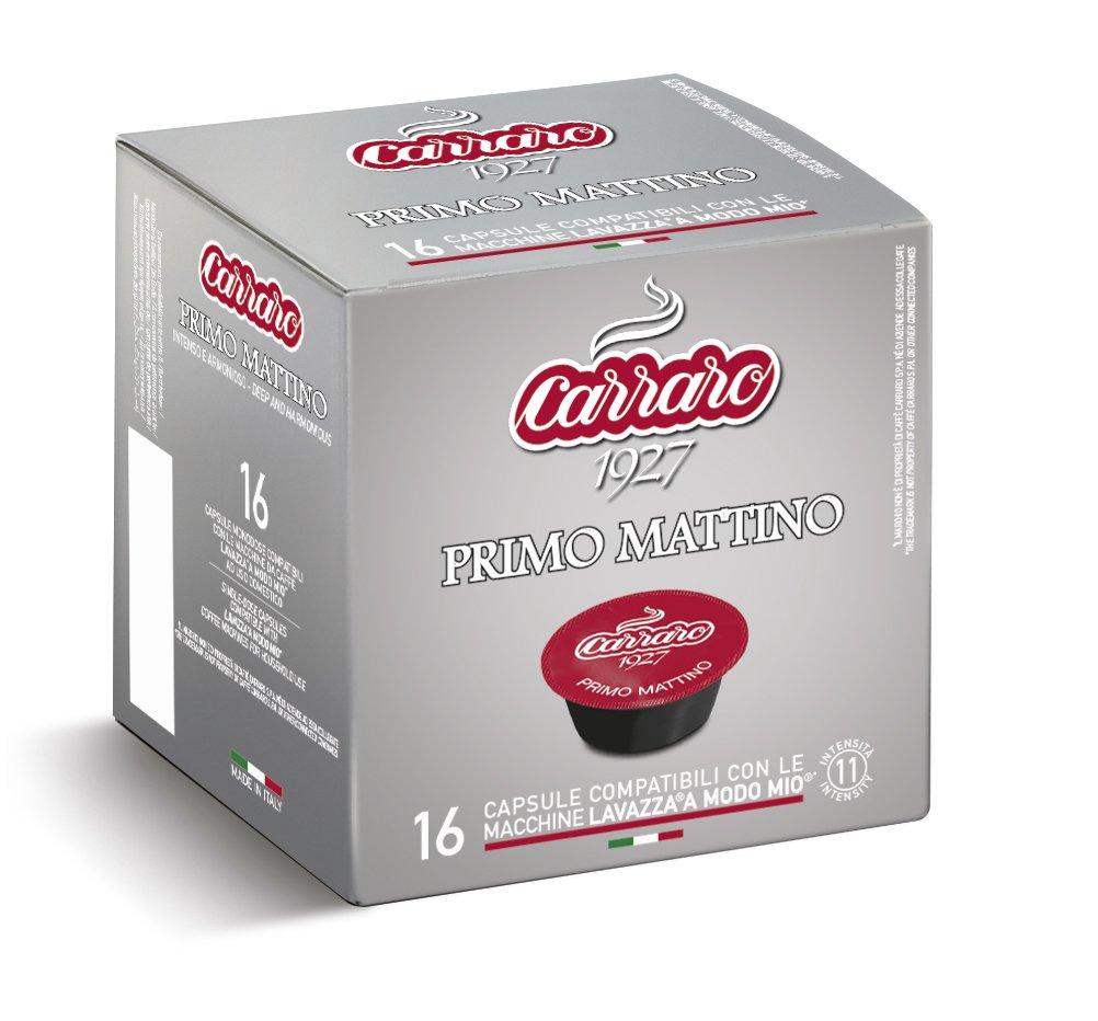 Кава в капсулі Carraro Primo Mattino, 1 капсула Lavazza A Modo Mio