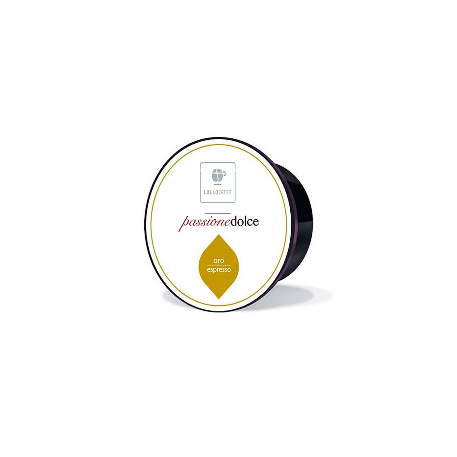 Кава у капсулі Lollocaffe oro espresso 1 шт. Dolce Gusto