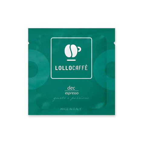 Кава в чалдах LolloCaffe Dek Espresso, 100 шт., фото 1