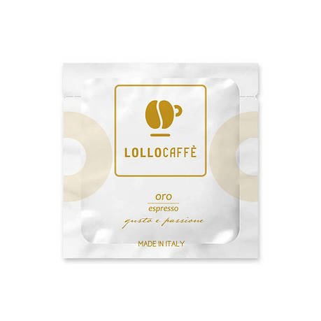 Кава в чалдах LolloCaffe Oro Espresso, 1 шт., 44 мм., фото 1