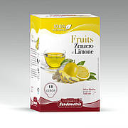 Чай у чалдах Sandemetrio Fruits Gusto Infuso Zenzero E Limone, 18 шт.