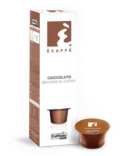 Гарячий шоколад в капсулі Ecaffe Cacao, 1 шт. система Caffitaly