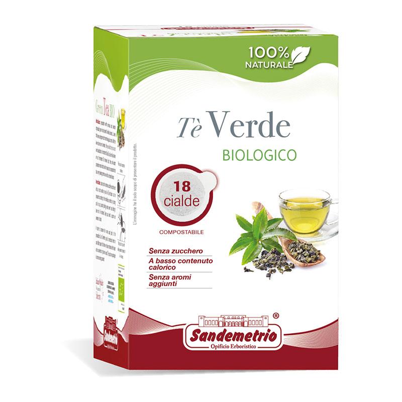 Чай у чалді зелений Sandemetrio Te Verde, 1 шт., 44 мм.