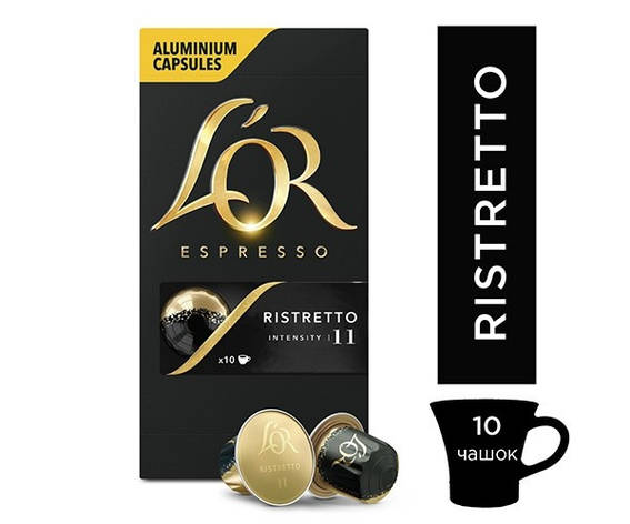 Кава у капсулі L'OR Ristretto, 1 шт. Nespresso, фото 1
