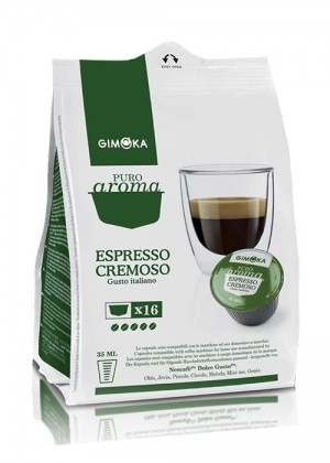 Капсули Dolce Gusto Gimoka Espresso Cremoso, 16 капсул