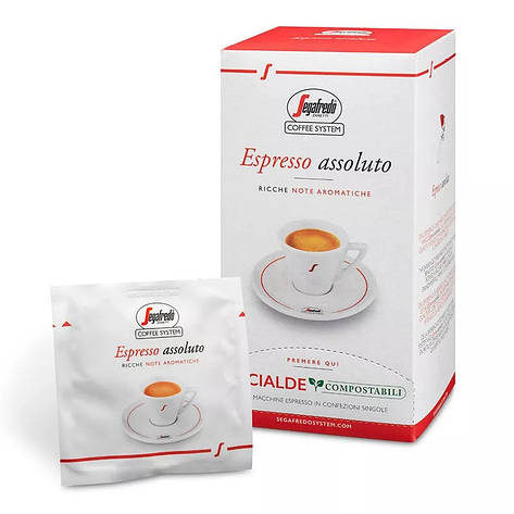 Кава в чалді Segafredo Espresso Assoluto, 1 шт., 44 мм., фото 1