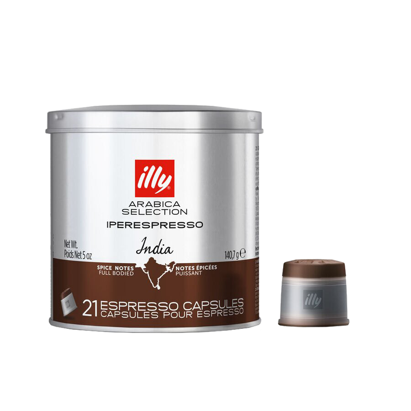 Кава у капсулах Illy India, 21 капсула iperEspresso