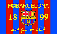 Флаг Barcelona флажная сетка