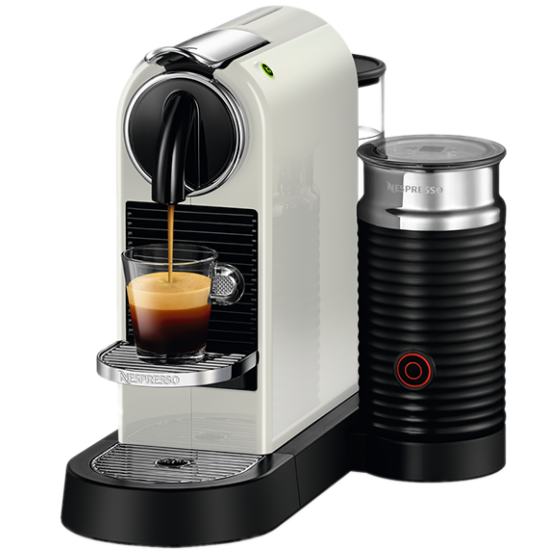 Капсульна кавоварка CitiZ and Milk White, Nespresso