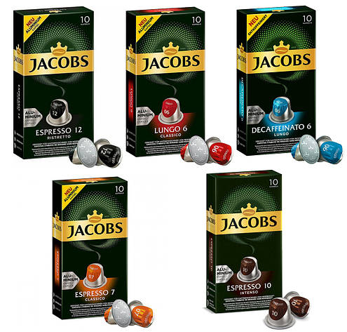 Набір кави в капсулах Jacobs collection - 50 капсул, фото 1