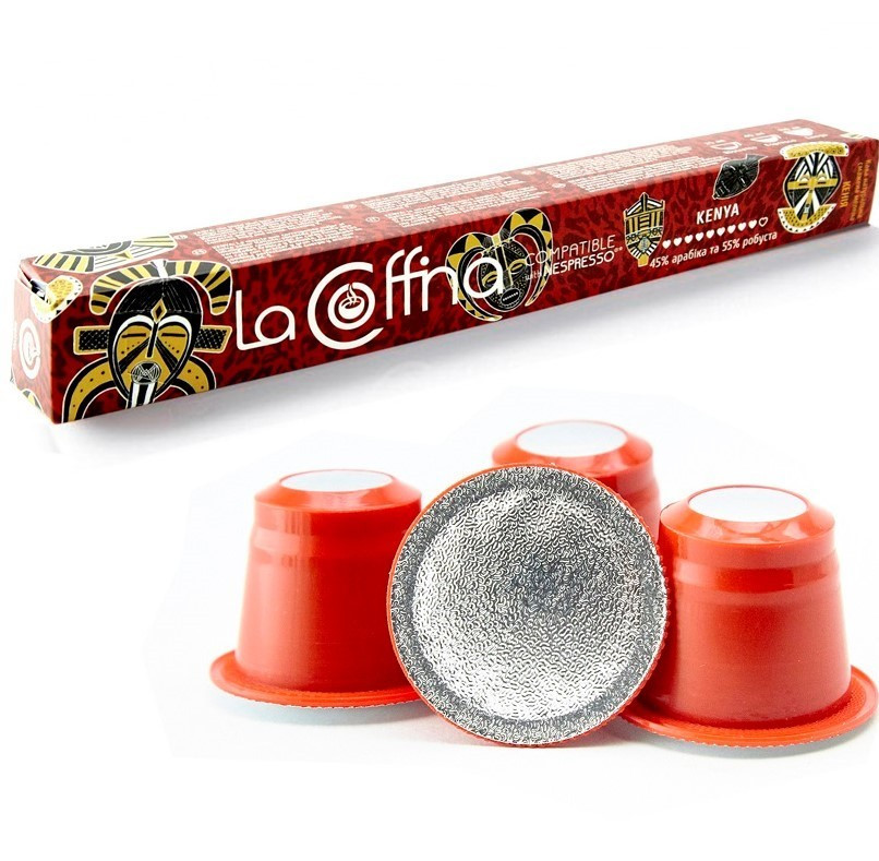 Кава у капсулі La Coffina Kenya, 1 шт. Nespresso