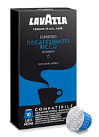 Кофе в капсулах Lavazza Decaffeinato Ricco, 10 капсул Nespresso