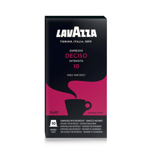 Кава в капсулах Lavazza Espresso Deciso, 10 капсул Nespresso