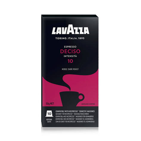 Кава в капсулах Lavazza Espresso Deciso, 10 капсул Nespresso, фото 1