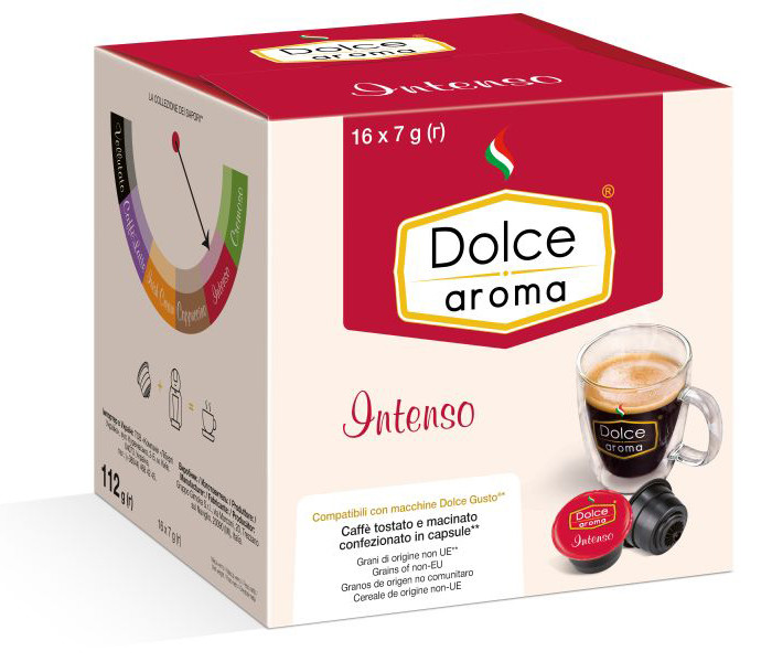 Капсули Dolce Aroma Intenso, 16 капсул Dolce Gusto