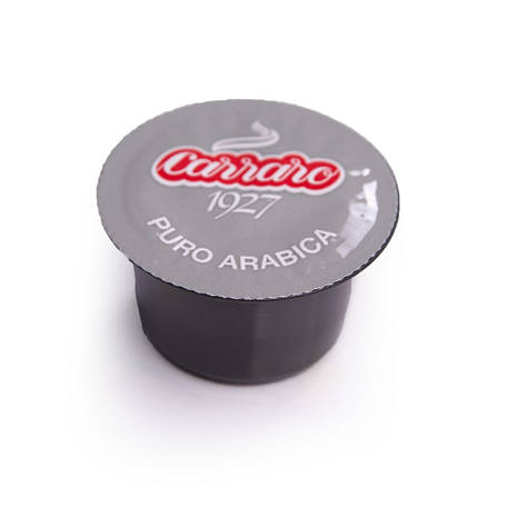 Кава у капсулах Carraro Puro Arabica, 100 шт. Lavazza Blue, фото 1