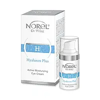 Norel Hyaluron Plus - Крем для повік активно зволожуючий Hyaluron Plus 15мл