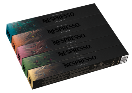 Набір кави в капсулах Nespresso Master Origin - 50 капсул, фото 1