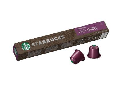 Кава в капсулах Starbucks Caffe Verona, 10 капсул Nespresso