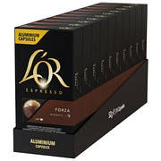 Кава L'OR Espresso Forza, 100 капсул Nespresso