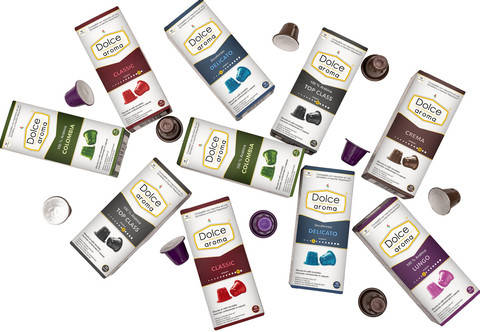 Набір кави в капсулах Dolce Aroma Collection 100 капсул / 6 смаків Nespresso, фото 1