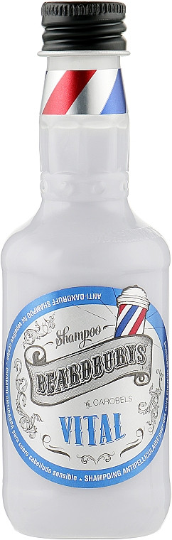 Шампунь против перхоти с эффектом пилинга Beardburys Vital Shampoo 330 мл - фото 1 - id-p1628356834